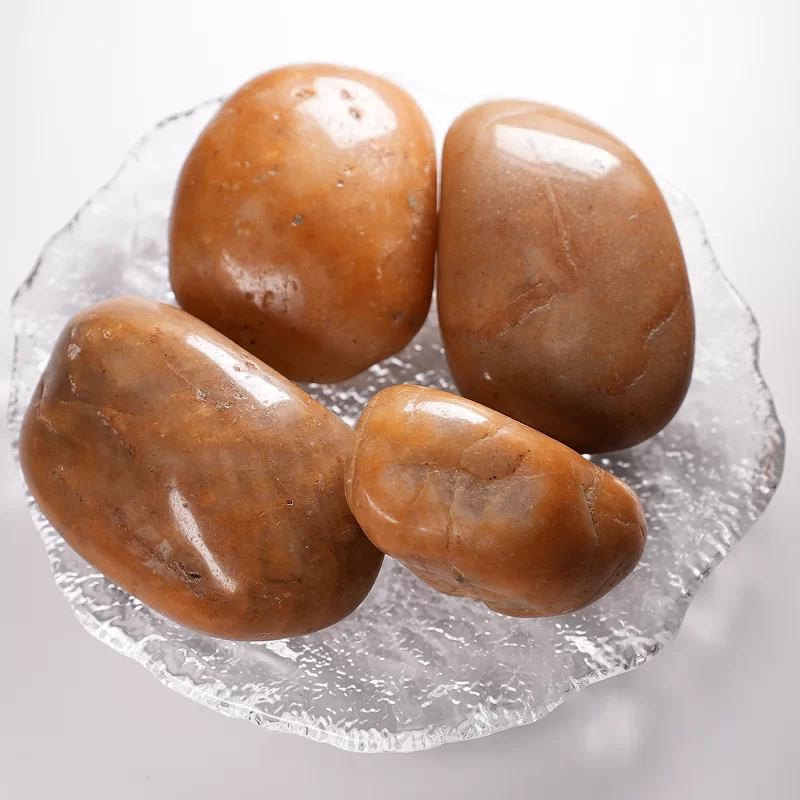 Adoquines naturales coloridos/blancos/negros/amarillos para paisajismo de parques