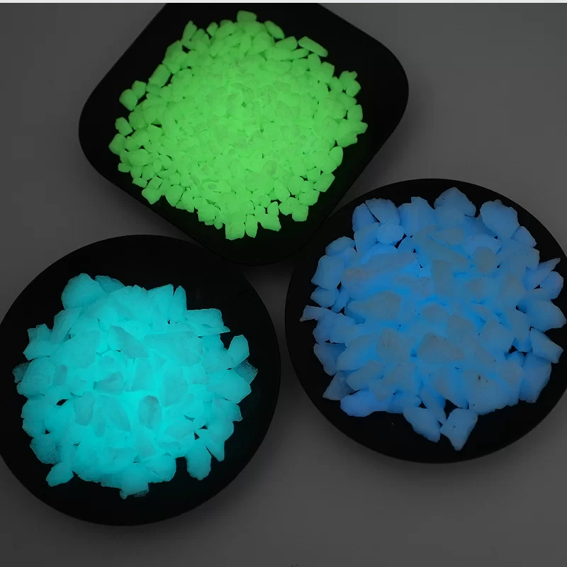 Piso de pavimentación de piedra luminosa de color artificial