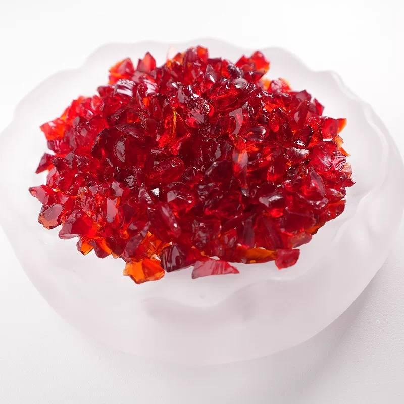 Arena de vidrio colorida para terrazo