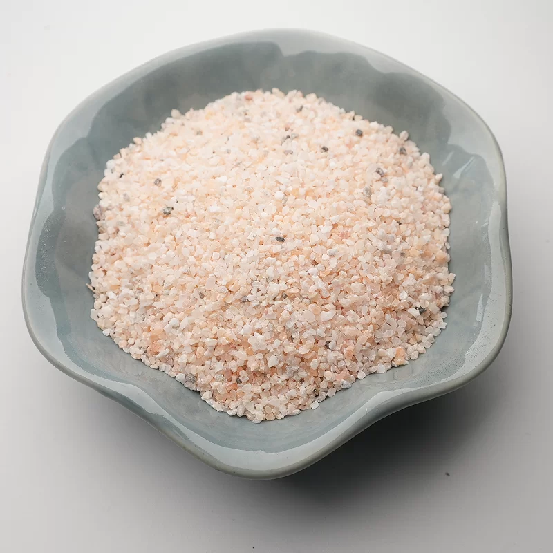 Arena de color natural para pintura texturizada, decoración de edificios, agregados de terrazo y pintura de piedra real