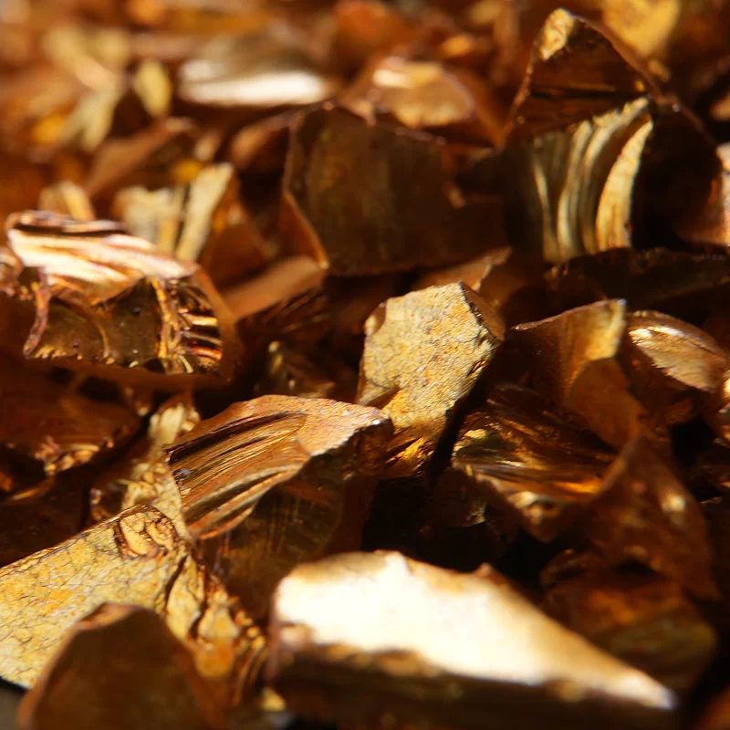 Arena de vidrio colorida para terrazo