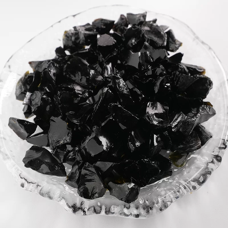 Arena de vidrio colorida para terrazo