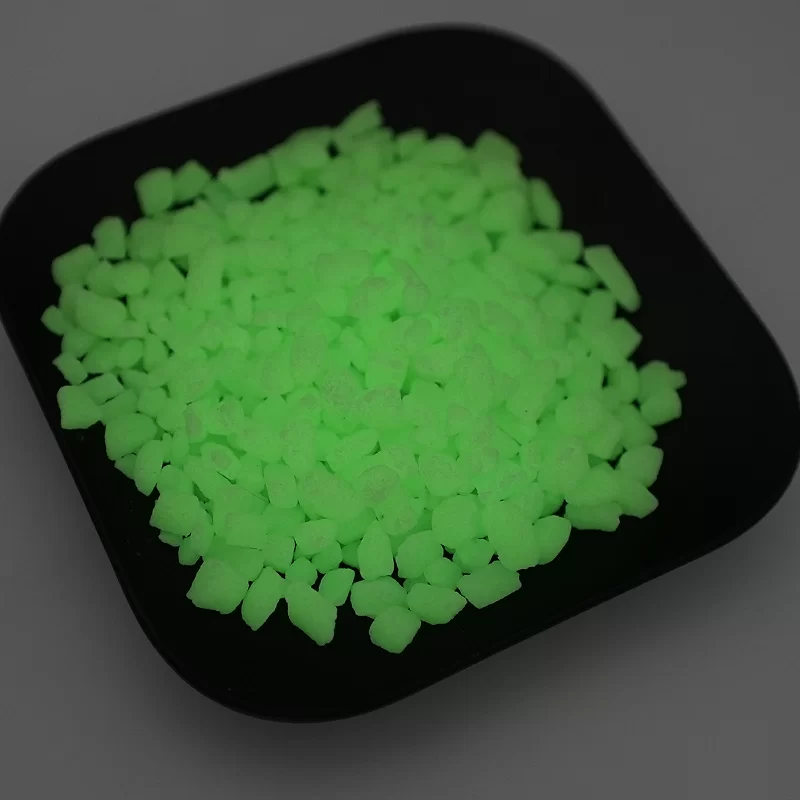 Piso de pavimentación de piedra luminosa de color artificial