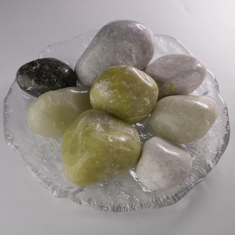 Adoquines naturales coloridos/blancos/negros/amarillos para paisajismo de parques