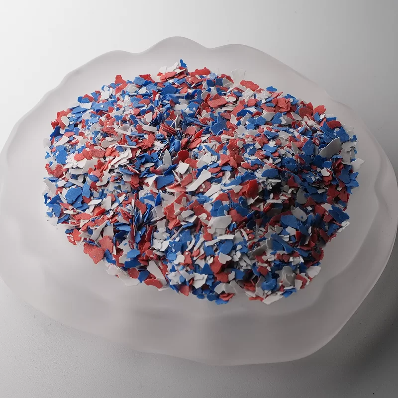 Escamas de mica para pisos epoxi